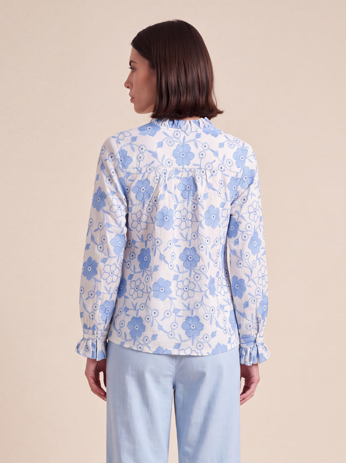Azure Botanique Shirt