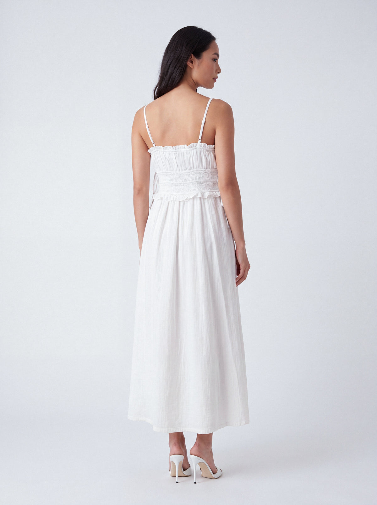 Smocked Tie-Side Dress