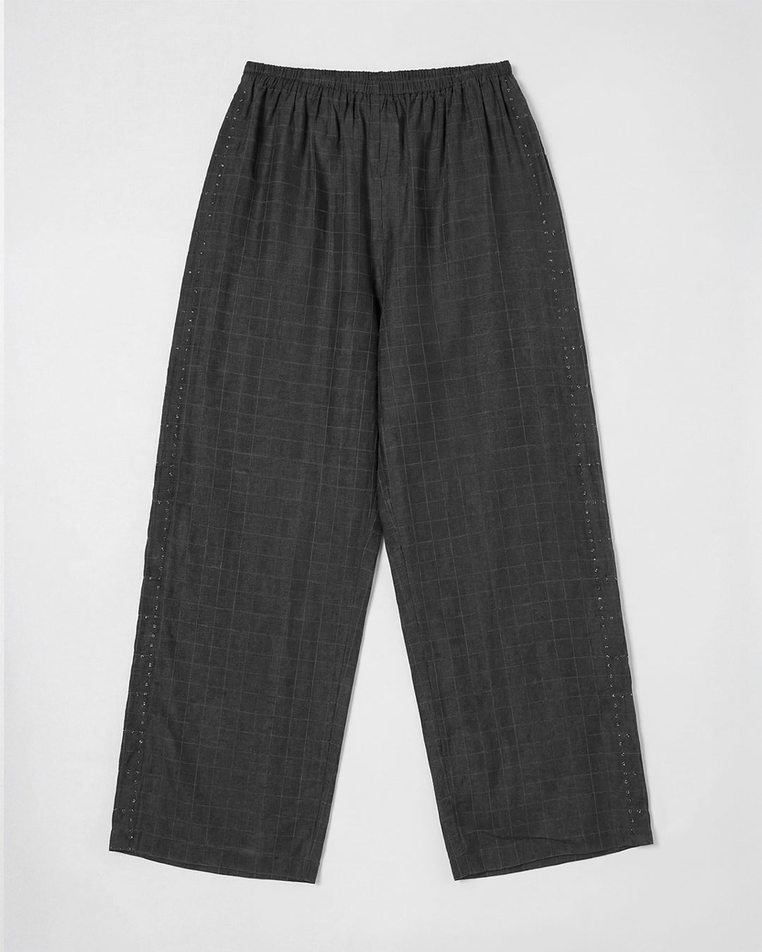 Relaxed grid Trousers