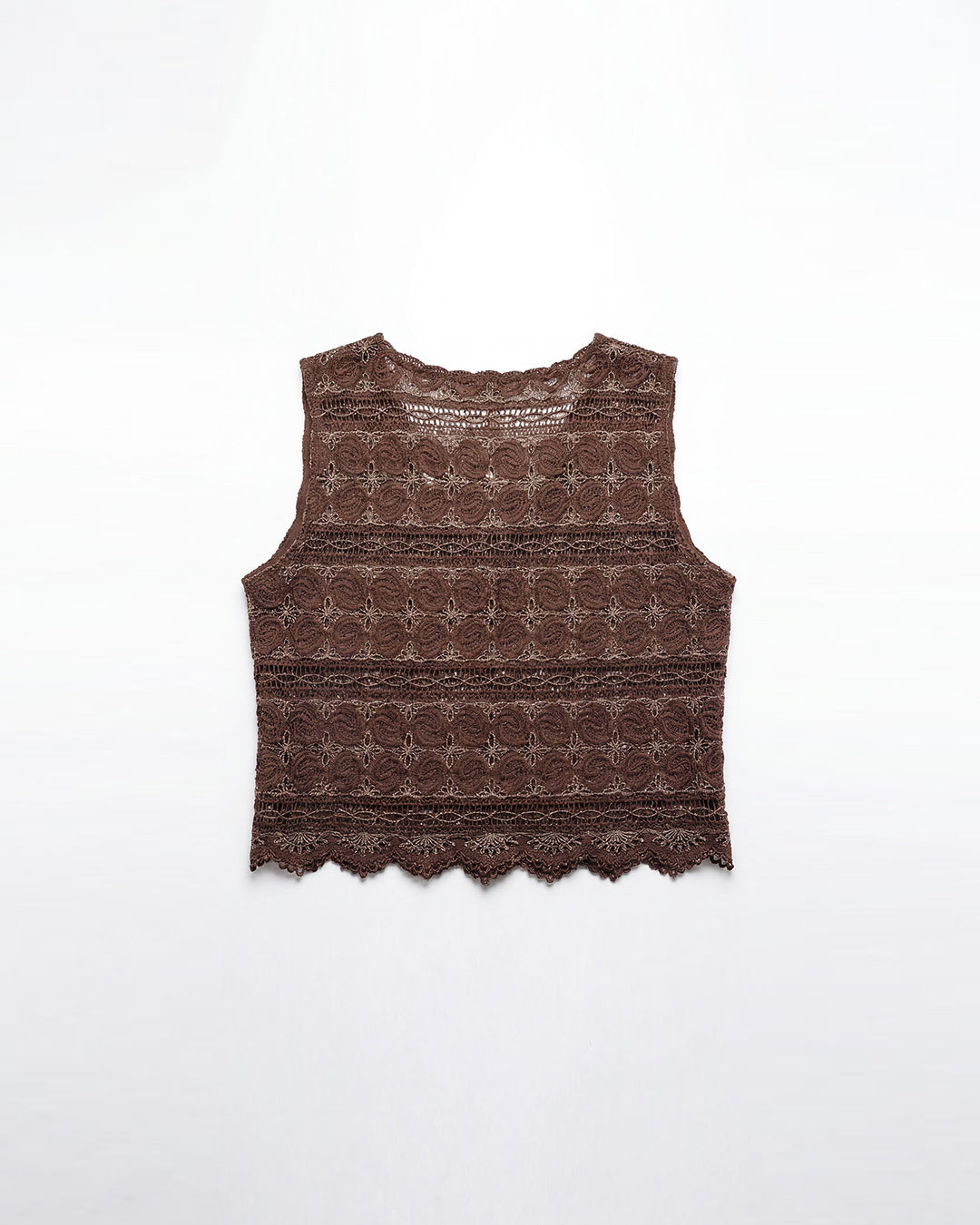 Crochet Hollow Out Vest