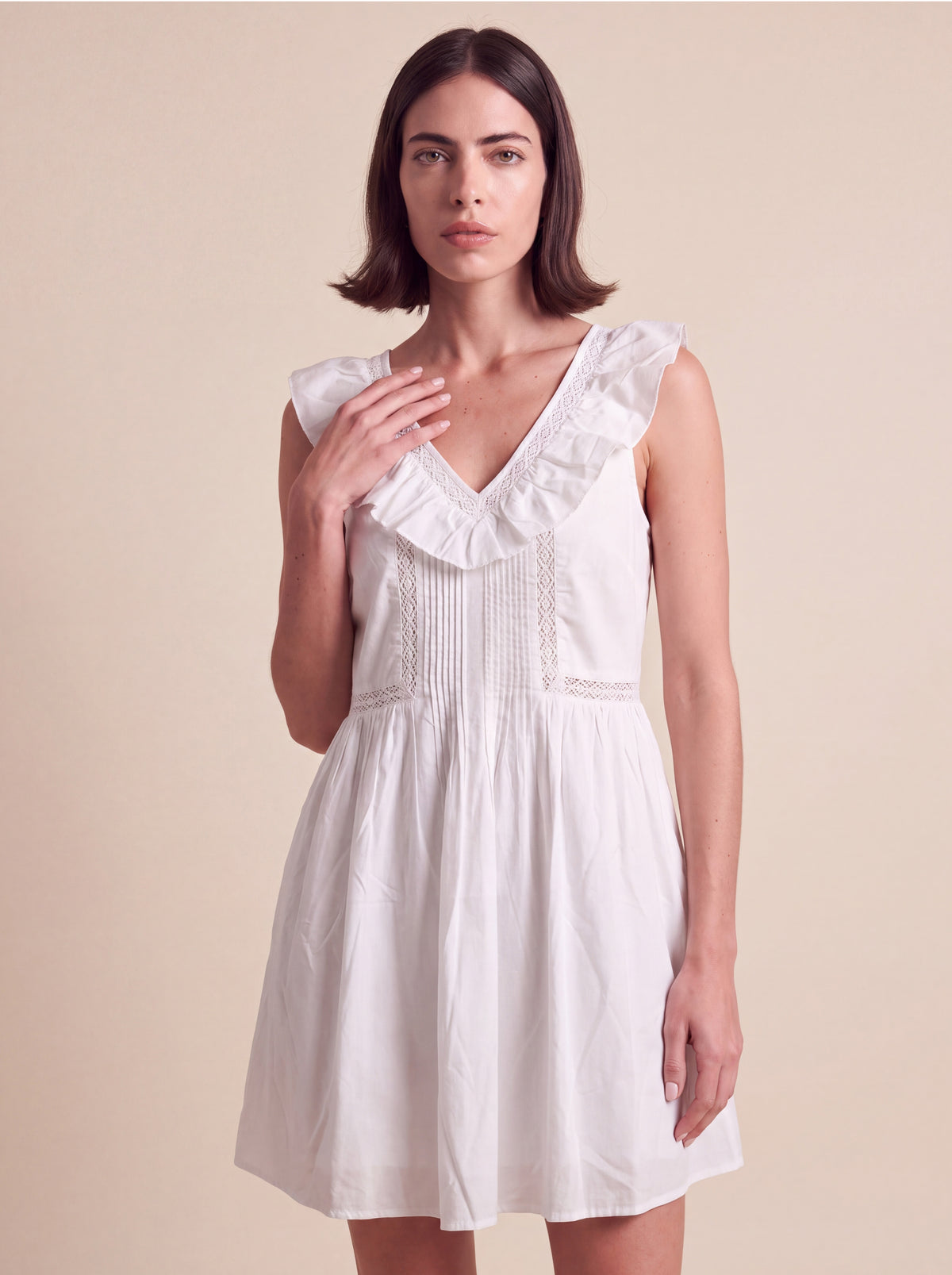 Ruffle Mini Dress