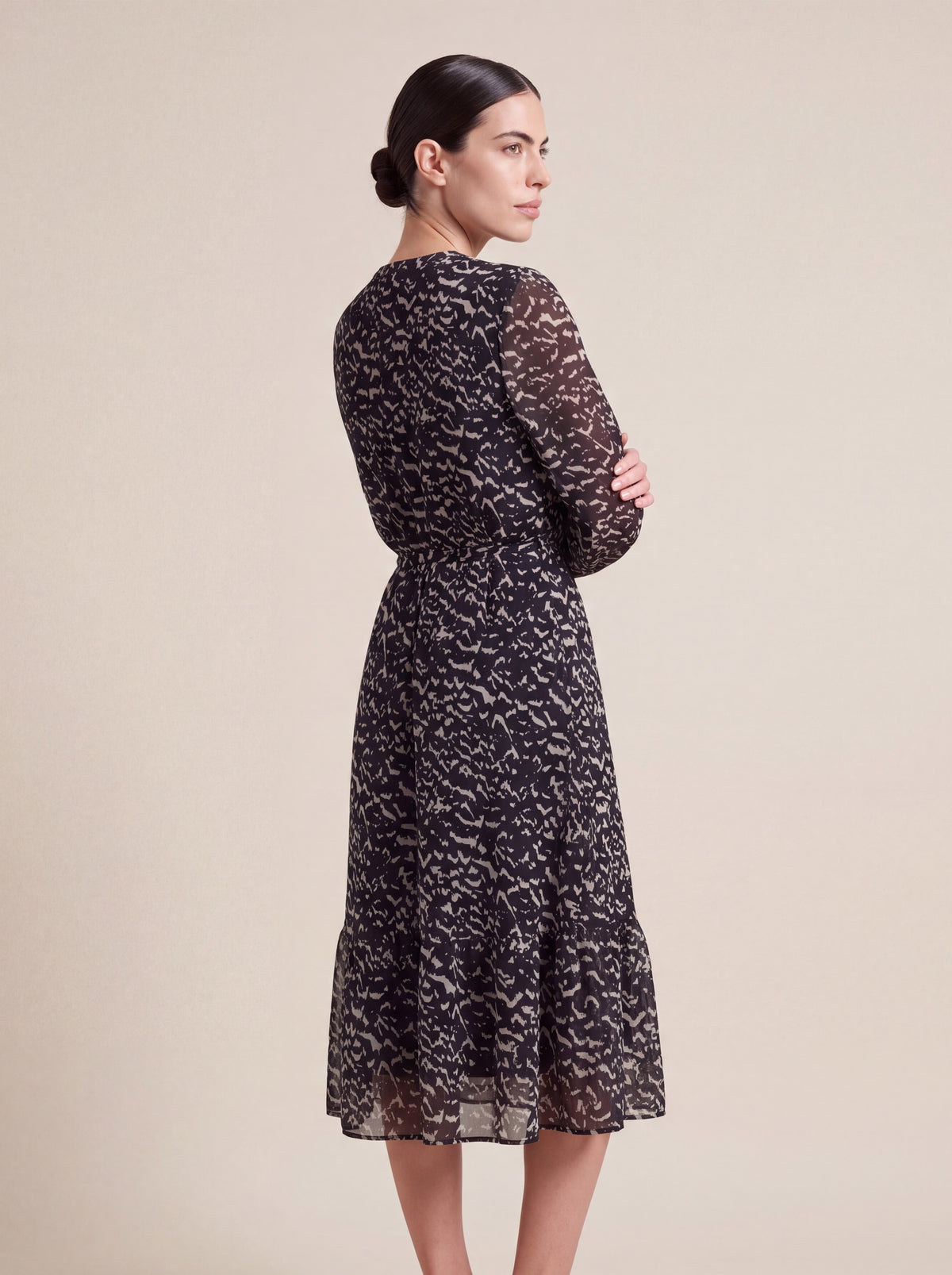 Shadow Drape Dress