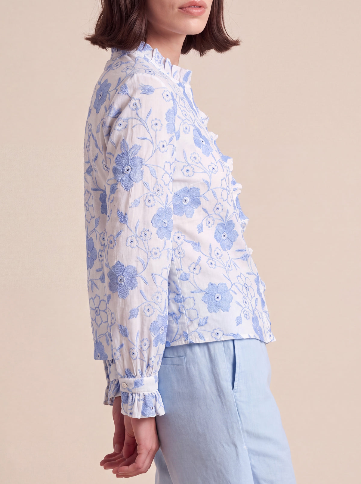 Azure Botanique Shirt