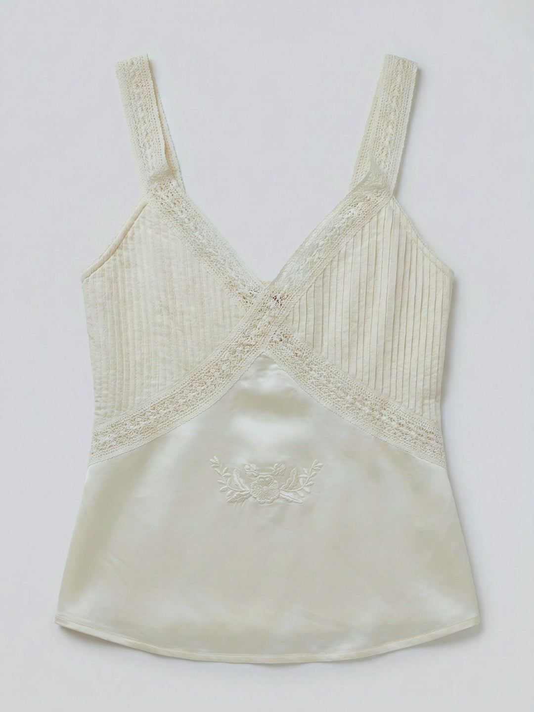 Tirantes Lace Satin Top