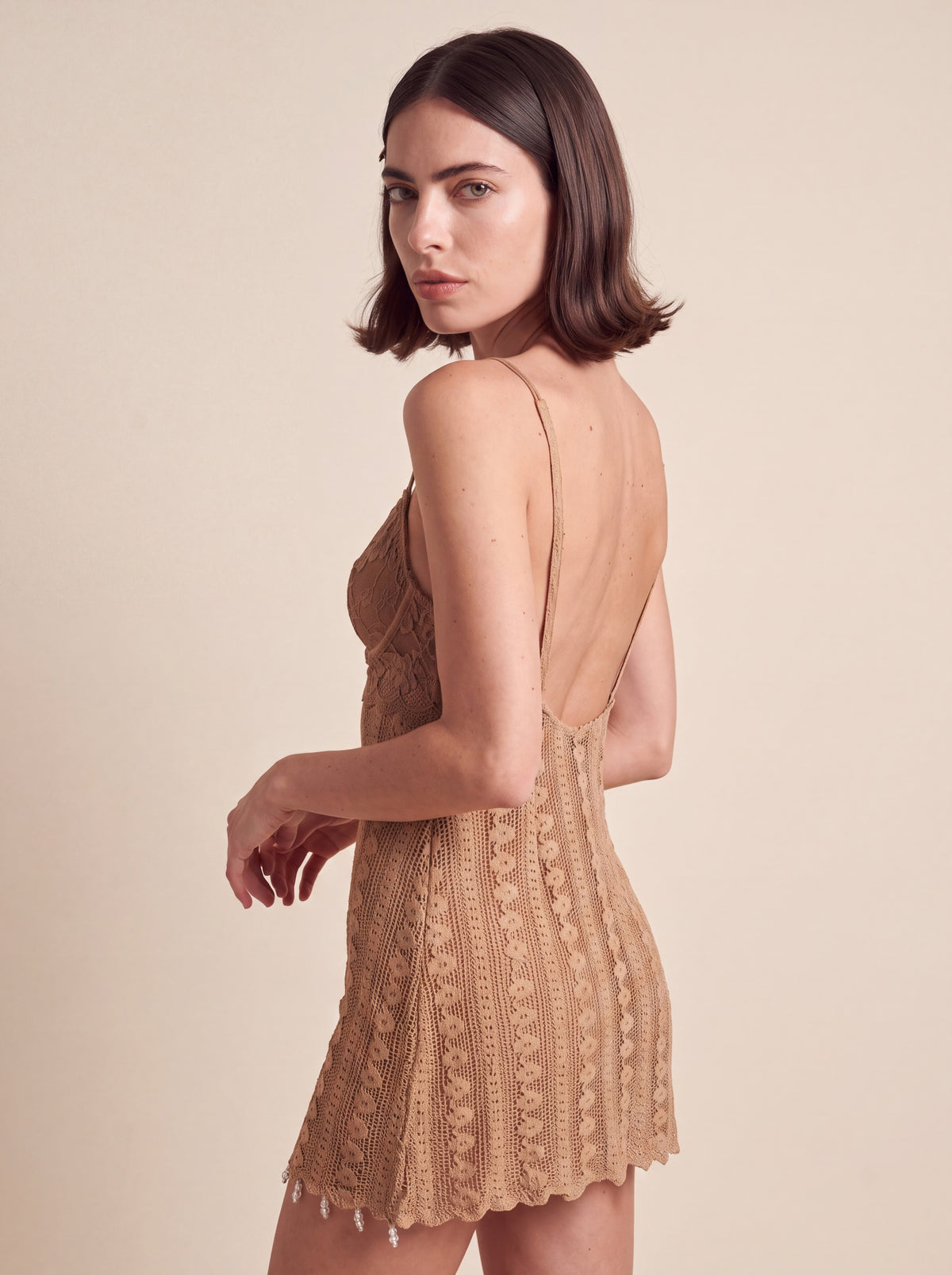 Crochet Mesh Dress