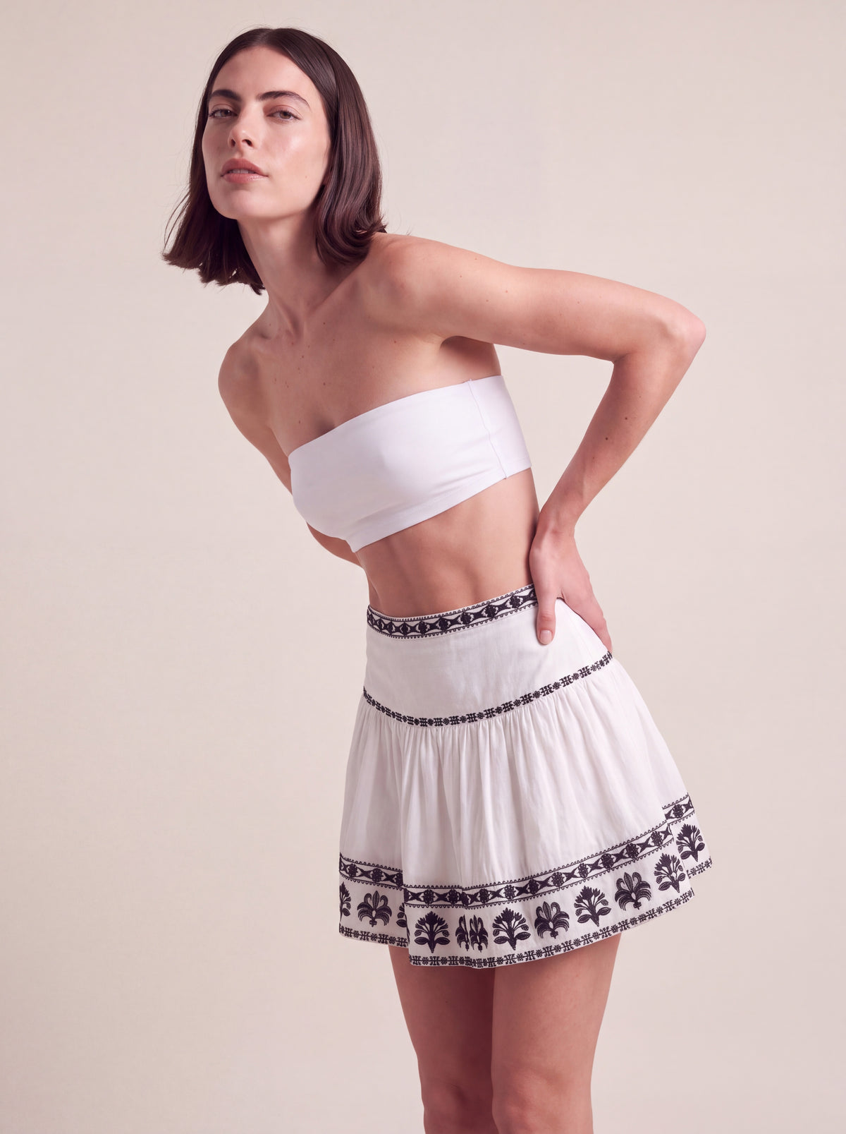 High Waist Mini Skirt