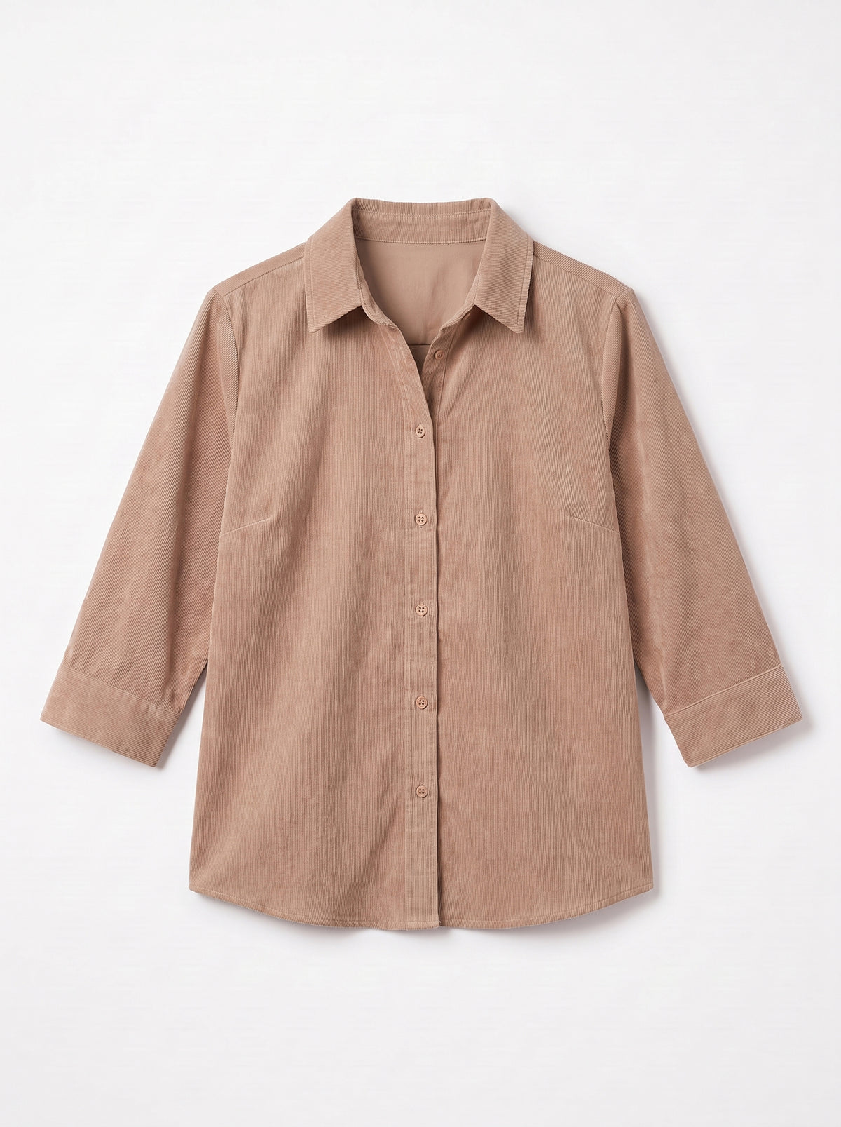 Corduroy Cloud Shirt (Bark Brown)