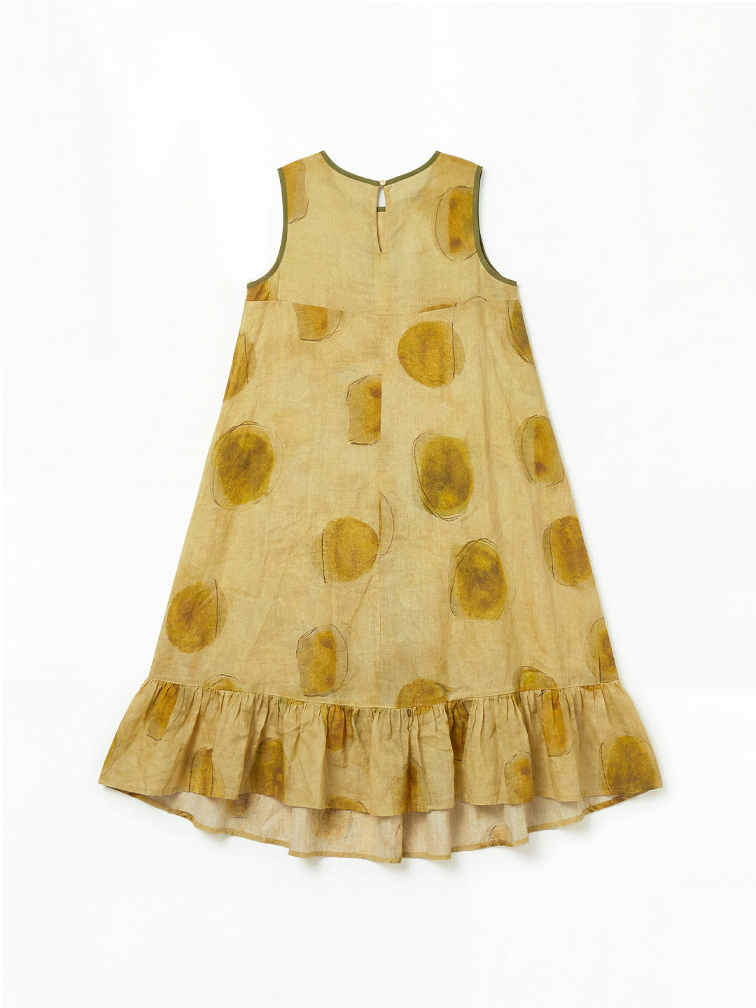 Sun-Drenched Ochre Dress