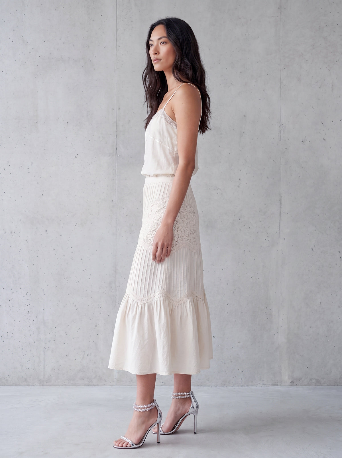 Heirloom Cotton Lace Skirt