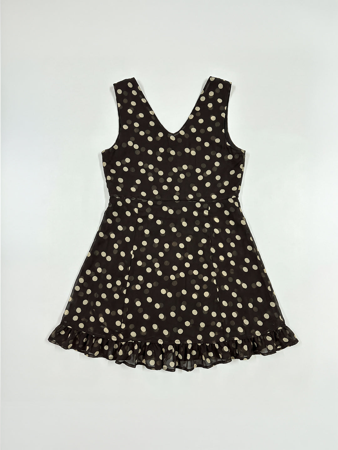 Polka-Dot Mini Dress