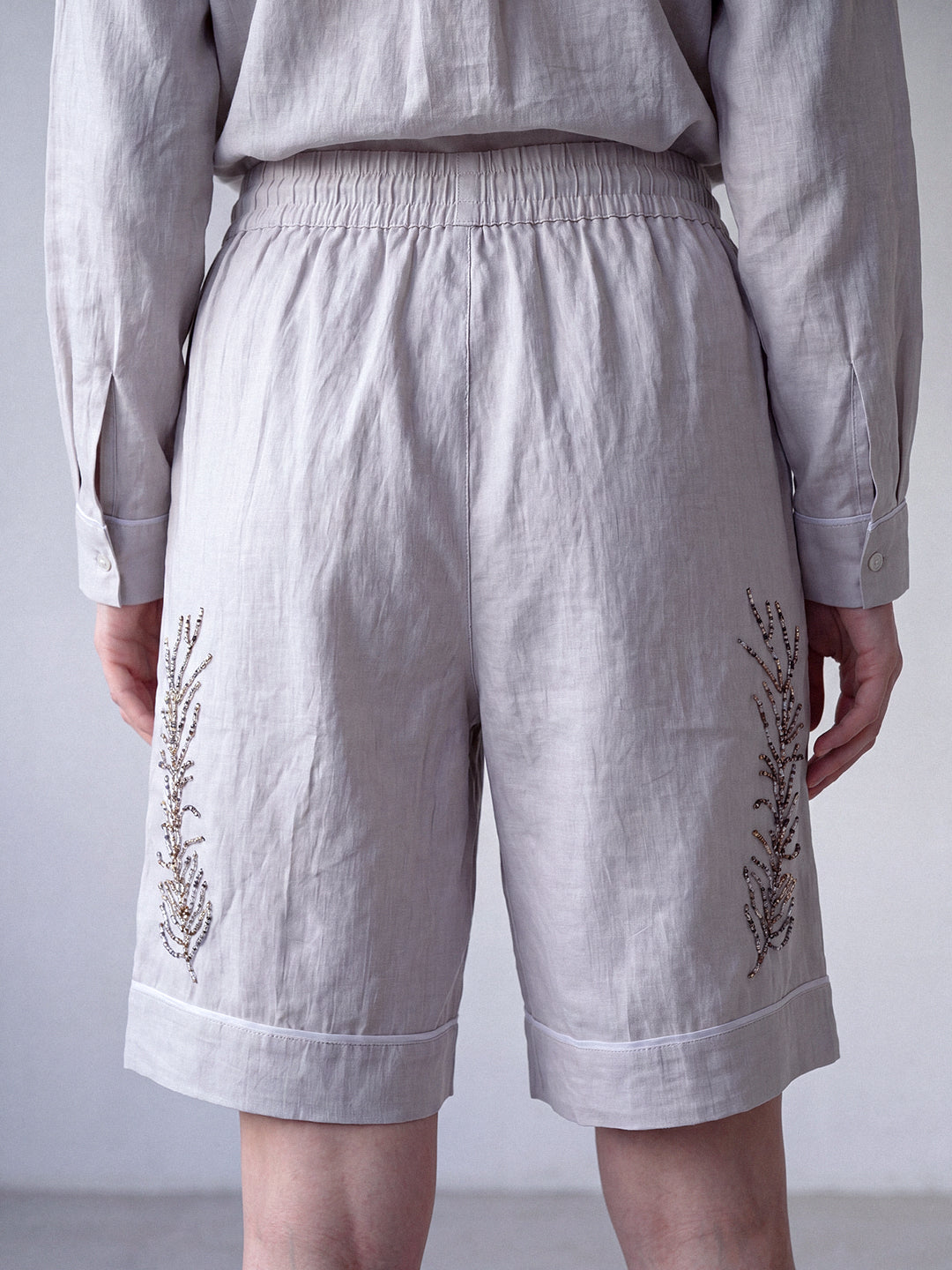 Frostline Embellished Shorts