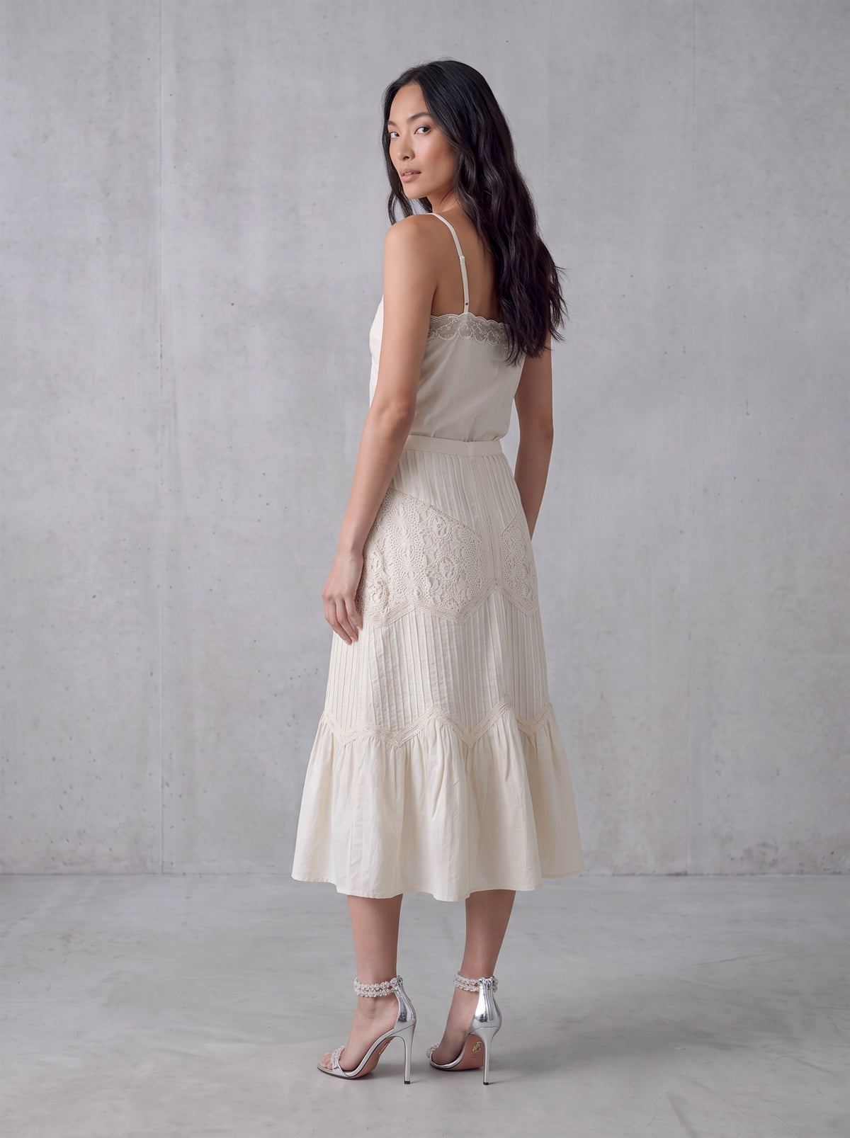 Heirloom Cotton Lace Skirt