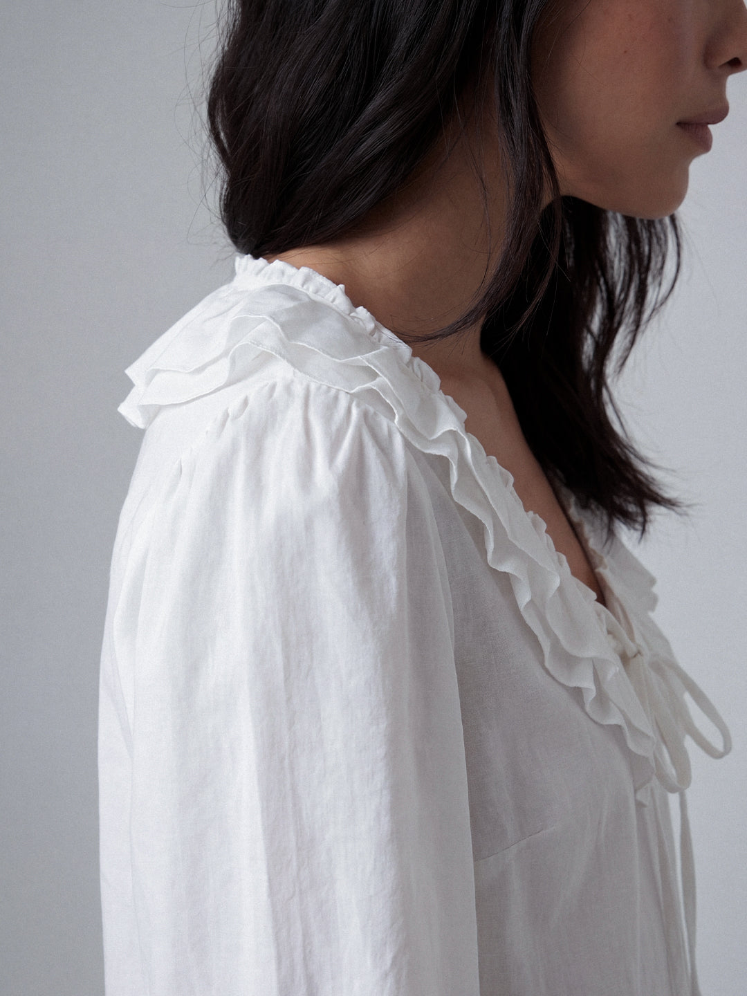 Boho Ruffle Blouse