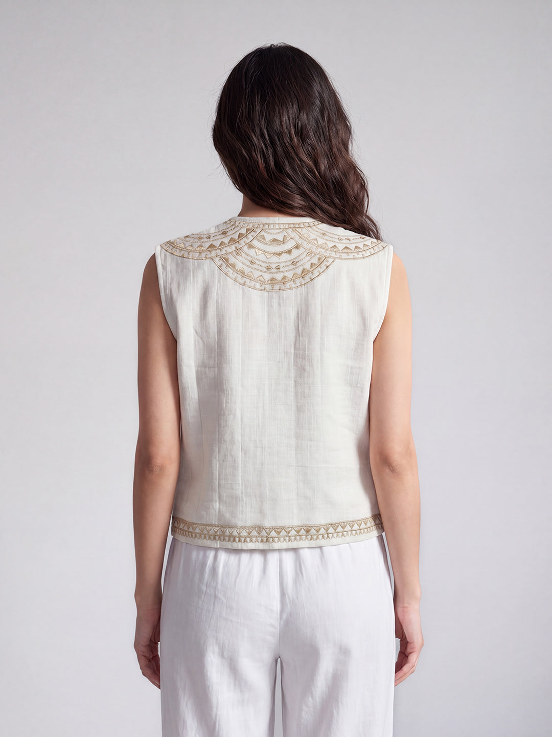 Ivory Reverie Vest