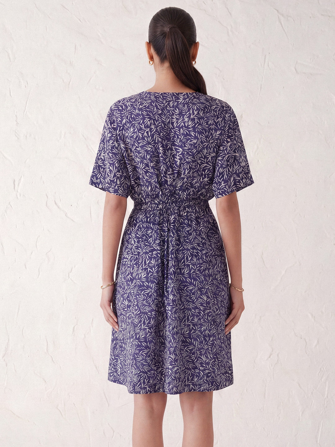 Indigo Leaf Midi