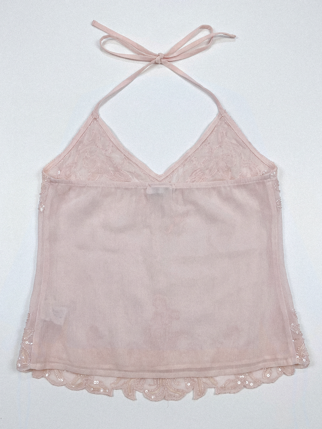 Blush Pearl Halter Top