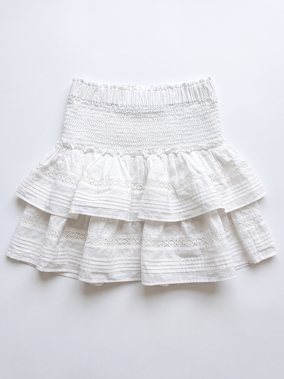 Cottage Lace Skirt (White)