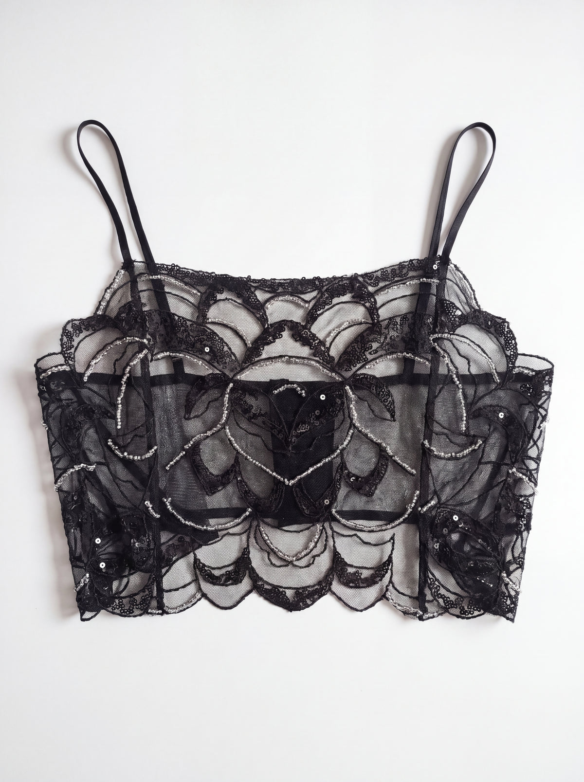 Embroidered Corset Top