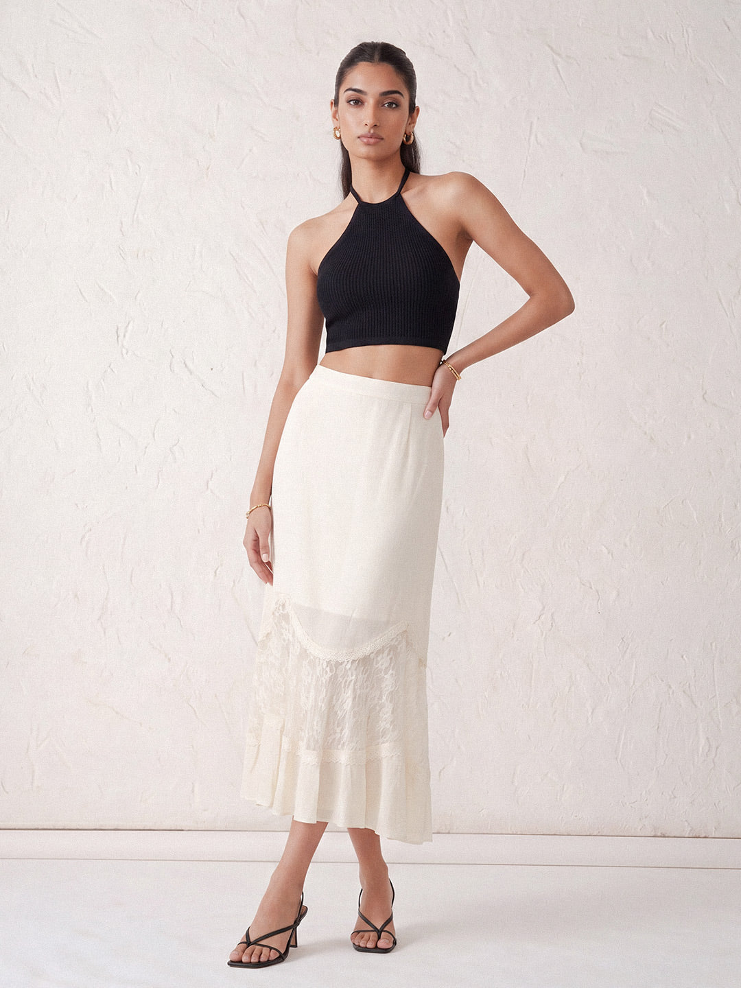Moonlace Midi Skirt