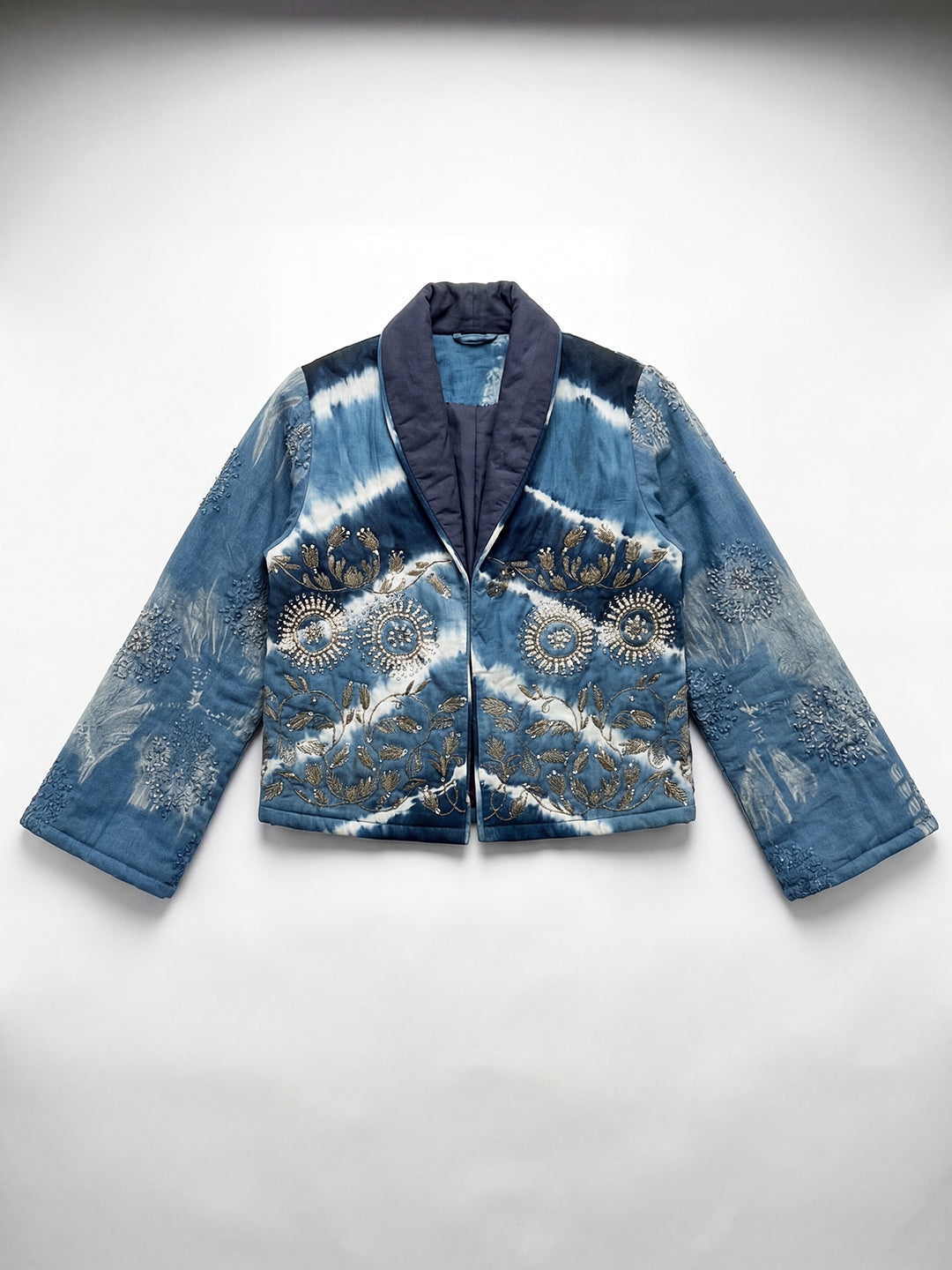Midnight Indigo Quilt Jacket