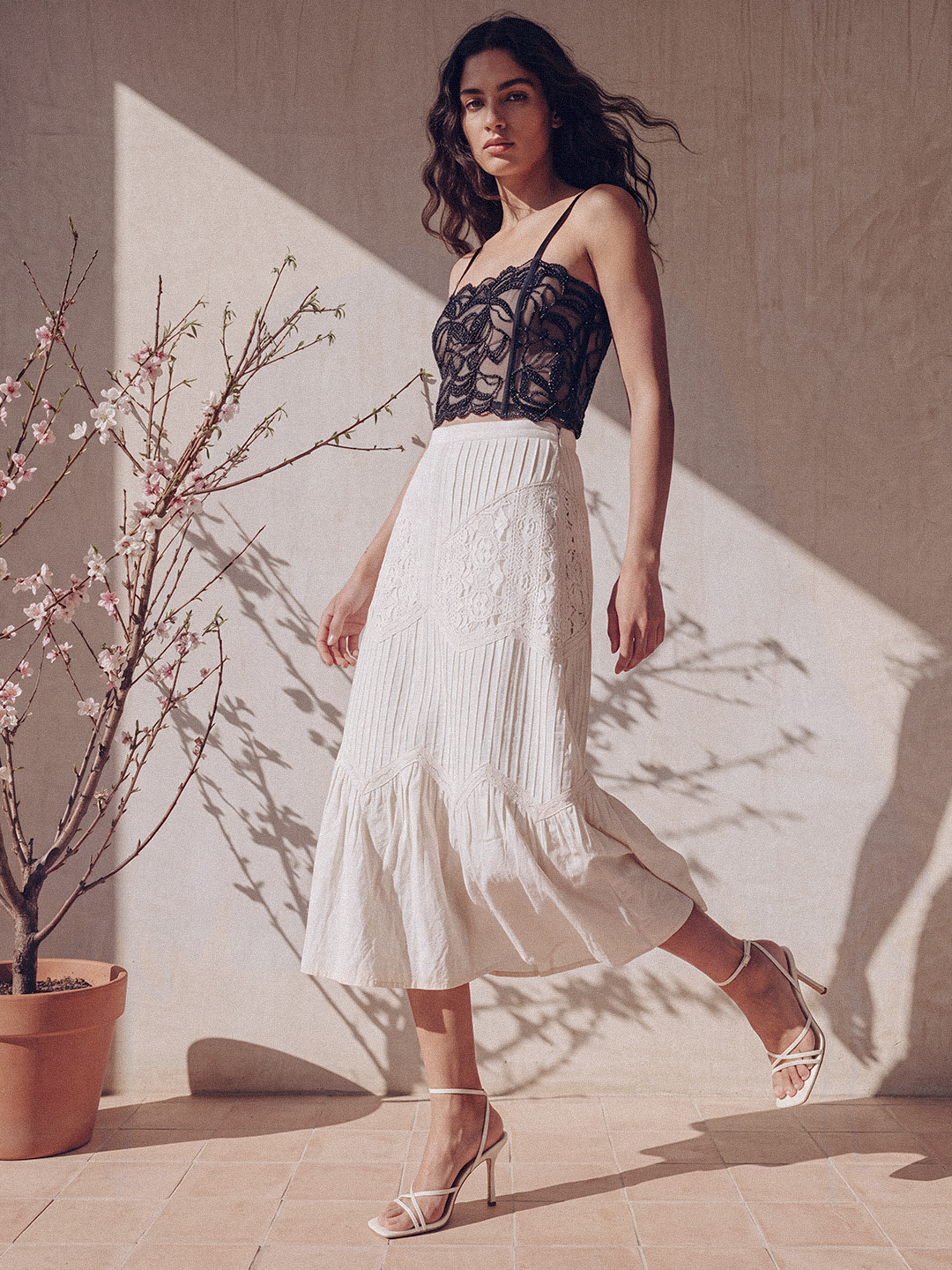 Heirloom Cotton Lace Skirt