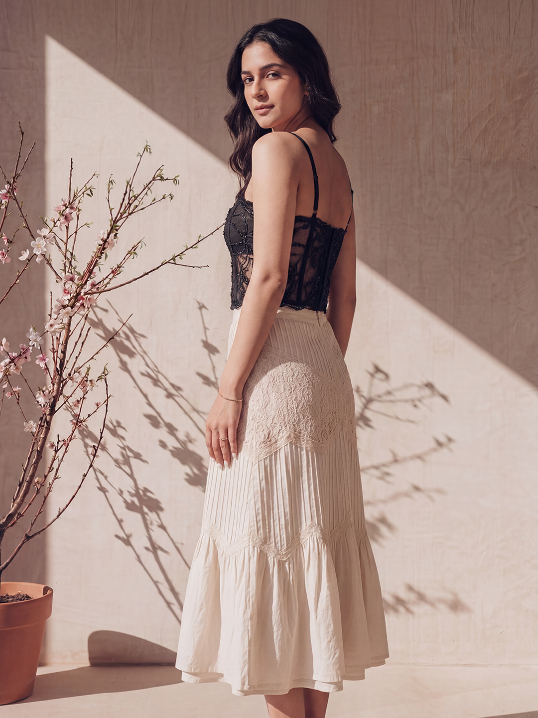 Heirloom Cotton Lace Skirt