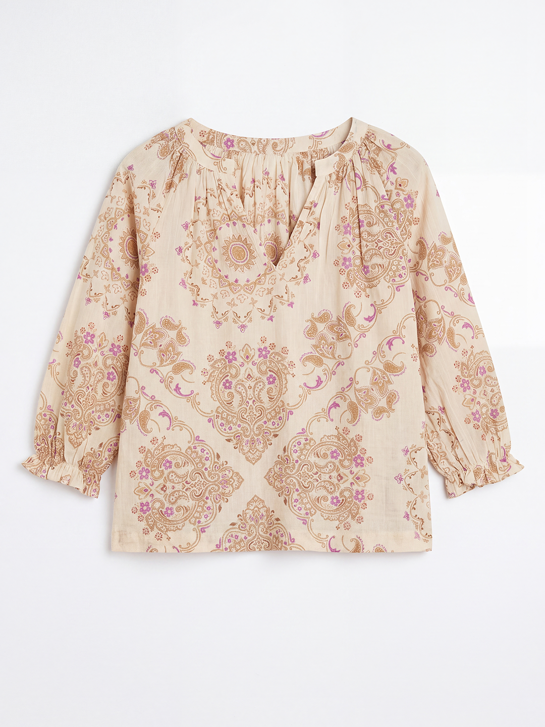 Paisley Print Relaxed blouse