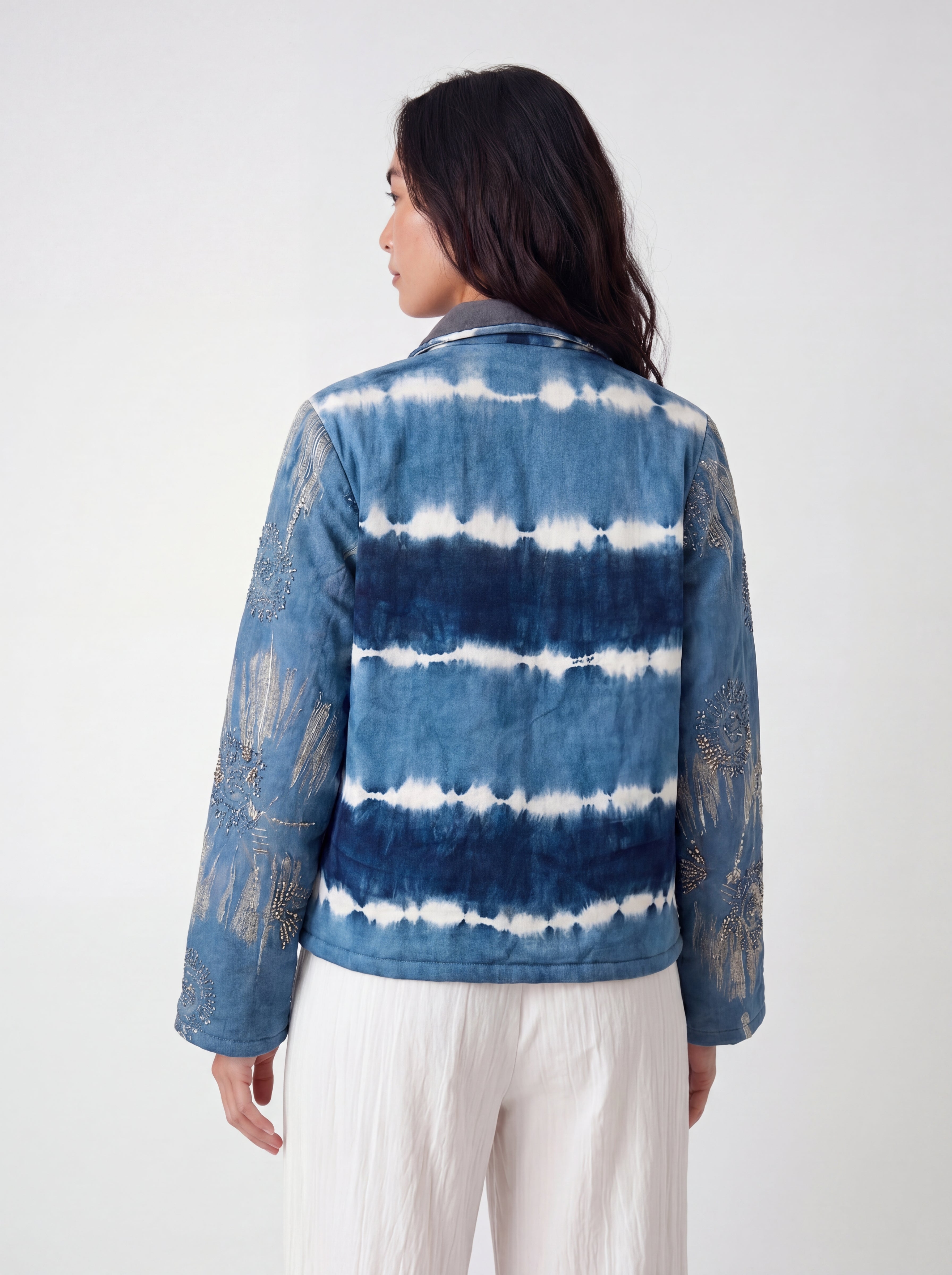 Midnight Indigo Quilt Jacket